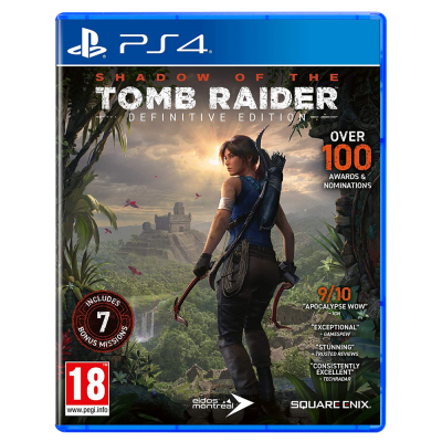PS4 mäng Shadow Of The Tomb Raider Definitive Ed.